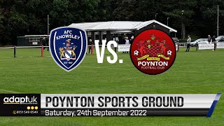 Full Match Highlights  AFC Knowsley vs Poynton FC [upl. by Plusch642]