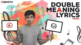 Double Meaning Lyrics  Tamil  Abhistu [upl. by Irrehc369]