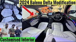 2024 Baleno Base to Top Modification in Just ₹30000✅ Sigma to Alpha Baleno Modified✅ [upl. by Imuya]