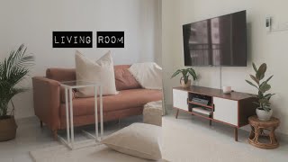 Living Room Makeover cable management hacks  Malaysia [upl. by Yanal]