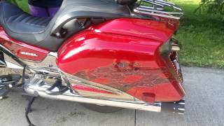 Rush Exhaust GL1800 F6B  ValueAccessories [upl. by Hullda]