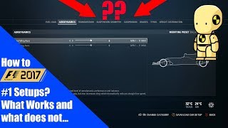 Setups How to F1 2017 1  F1 2017 Guide Series [upl. by Ak]