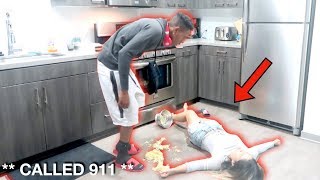 FAINTING PRANK ON BOYFRIEND GONE WRONG [upl. by Hares]