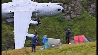 Thrill Seekers F35s amp F15s Soaring Through the Mach Loop [upl. by Balduin]