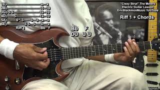 CISSY STRUT The Meters Guitar Lesson  EricBlackmonGuitar [upl. by Zerelda]