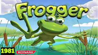 FROGGER 1981 ARCADE VERSION  JUST GAMEPLAY ONLY [upl. by Egide]