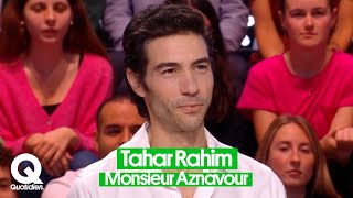 Tahar Rahim se glisse dans la peau de Charles Aznavour [upl. by Janenna]