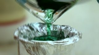 Copper Chloride and Aluminium reaction only [upl. by Ahsenaj]