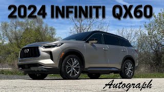 2024 Infiniti QX60  Interior Cargo Space 060 Test and more [upl. by Bej]