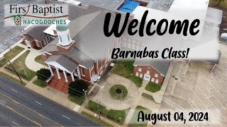 FBC Barnabas SSLesson August 4 2024 [upl. by Enileuqkcaj216]