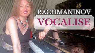 Rachmaninov  Vocalise  PIANO SIMPLIFIÉ tonalité facile  Рахманинов  Вокализ  облегченные ноты [upl. by Ynneg685]