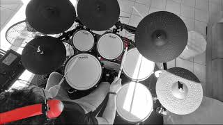 MY ASHES LIVE  PORCUPINE TREE  DRUM COVER ON ALESIS STRIKE PRO SE EDRUMS [upl. by Ennahtebazile]