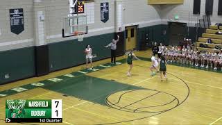 Varsity Girls Basketball  January 31 2024 vs Duxbury [upl. by Herve499]