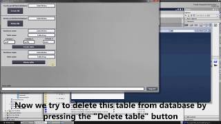 Siemens TIA Portal HMI tutorial – How to delete table in database from WinCC RT SQL  HMI RT [upl. by Eenoj654]