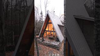 3Story Luxury AFrame Cabin w Unique Loft 60 Second Airbnb Tour [upl. by Meggie893]