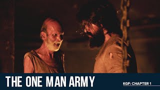 Rocky  The One Man Army  KGF Chapter 1  Yash  Prashanth Neel [upl. by Mosier]