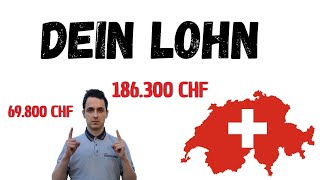 Löhne in der Schweiz 📊 Der Schweizer ArbeitsmarktVergleich mit Deutschland Für 2022 [upl. by Robi691]