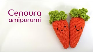 Cenoura amigurumi crochê páscoa [upl. by Feirahs]