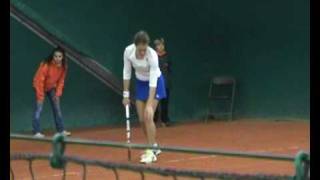 Stephanie Voegele Interclubs 2009WMV [upl. by Nwonknu]