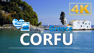 Corfu Κέρκυρα Greece ► Travel Video 4K ► Travel in ancient Greece TouchGreece [upl. by Eiramyllek]