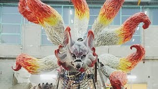 Carnevale di Viareggio 2024  6° Anteprima di cartapesta [upl. by Kristofor418]