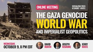 LIVE The Gaza Genocide World War and Imperialist Geopolitics [upl. by Arihsay411]