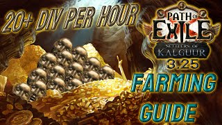 Easy Low Budget 20 Div Farming Strategy  Path of Exile 325 [upl. by Ethelstan]