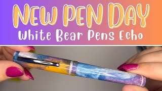 White Bear Pens Echo ✒️ Female Pen Maker [upl. by Torrin]