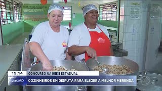 Cozinheiros de escolas de Ribeirão Preto participam do concurso da “melhor merenda” em SP [upl. by Sivrat]