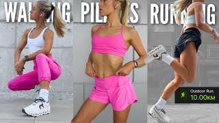 My Full Week Running Routine amp Weights Workouts Beginners Guide to Running [upl. by Mahgirb]