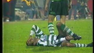 18J  Salgueiros  0 x Sporting  1 de 19931994 [upl. by Limoli]