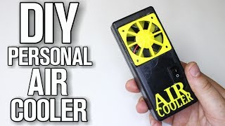 How To Make Personal AIR Cooler  DIY AIR Conditioner [upl. by Enicnarf86]