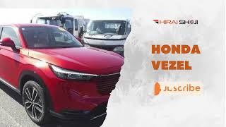 Honda Vezel E HEV Z  2024  1490cc  Red  Hirai Shoji  Japanese Used Cars  Global Car Exporter [upl. by Gloria]