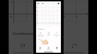 Como trazar una mediatriz y el circuncentro de un triángulo con GeoGebra geogebratutorial [upl. by Elatsyrk]