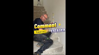 Comment tracer un escalier en carrelage [upl. by Salazar]