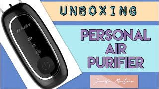 Personal Air Purifier Unboxing [upl. by Dahsar]