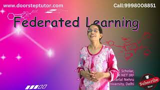 Federated Learning in Machine Learning federratedlearning ugcnetpaper1 [upl. by Drofla]