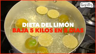 Dieta del limon Hervido para adelgazar [upl. by Onidranreb488]