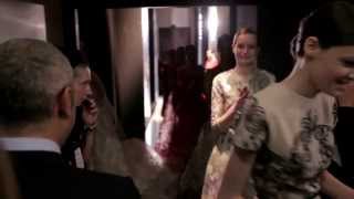 ELIE SAAB HAUTE COUTURE SPRING SUMMER 2013 BACKSTAGE [upl. by Elleoj]