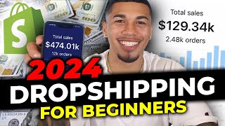 How To Start Shopify Dropshipping in 2024 FOR BEGINNERS [upl. by Werdn834]