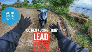 HONDA LEAD 2025 chi tiết sau 200KM giá bán có nên xuống tiền không  LEAD2025 hondalead lead125 [upl. by Scharf]