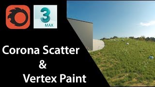 Hướng dẫn sử dụng Corona Scatter amp Vertex Paint [upl. by Nauq214]