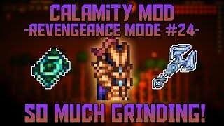 Auric Tesla Armour Calamity Mod Revengeance Mode Lets Play Episode 24 [upl. by Hterag303]