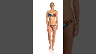 Funkita Womens Street Beat Tie Down Bikini Top  SwimOutletcom [upl. by Ikkir613]