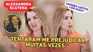 Alessandra Scatena revela detalhes de namoro com Gugu salário no SBT e mais Difícil andar na rua [upl. by Clemmy]