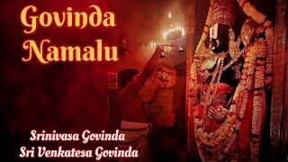 Govinda Namalu  Srinivasa Govinda Sri Venkatesa Govinda [upl. by Anier827]