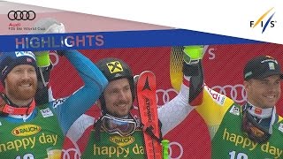 Highlights  Hirscher secures historical sixth straight overall title in Kranjska Gora  FIS Alpine [upl. by Ccasi358]