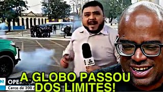 REPÓRTER DA GLOBO FILMA TlROTElO SEM COLOTE APROVA DE BAL4S [upl. by Ahsot999]