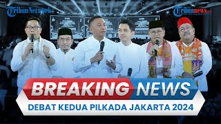 🔴 BREAKING NEWS Debat Kedua Pilkada Jakarta 2024 KPU Libatkan 7 Kelompok Masyarakat Uji 3 Paslon [upl. by Belanger]