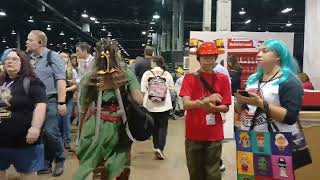 Fan expo chicago 2024 Saturday vlog [upl. by Ethyl]